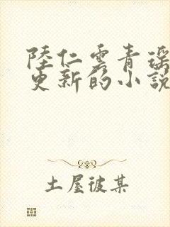 陆仁云青瑶刚刚更新的小说封面