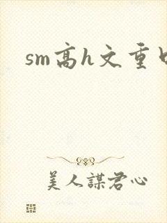 sm高h文重口