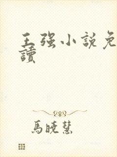 王强小说免费阅读