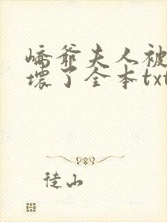 峤爷夫人被你惯坏了全本txt下载