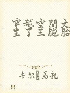 穿越空间文女主生了三胞胎