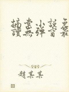 摘棠小说免费阅读无弹窗最新章节