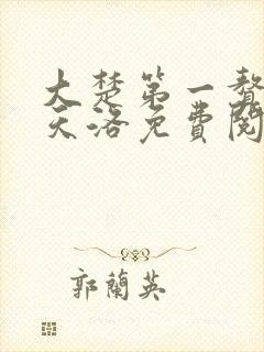 大楚第一赘婿萧天洛免费阅读