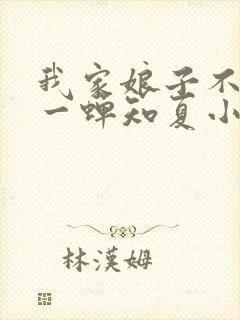 我家娘子不对劲一蝉知夏小说全篇