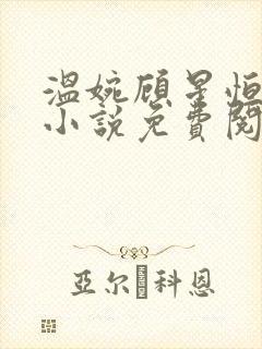 温婉顾星恒原著小说免费阅读封面