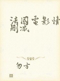 法国电影情人无删减封面