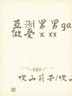 亚洲男男gay做受ⅹxx