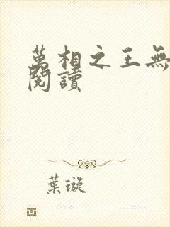 万相之王无弹窗阅读封面