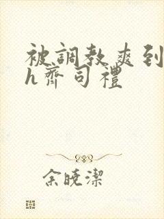 被调教爽到失禁h齐司礼