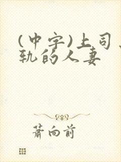 (中字)上司出轨的人妻封面