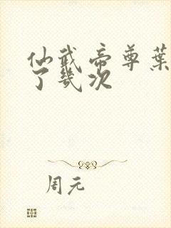 仙武帝尊叶辰死了几次