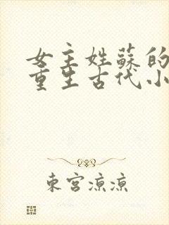 女主姓苏的穿越重生古代小说