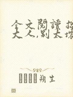 全文阅读 总裁大人,别太坏封面