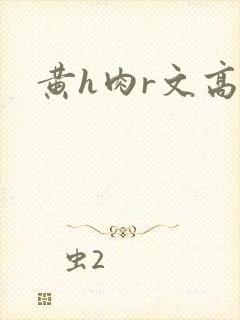 黄h肉r文高h封面