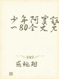 少年阿宾钰慧1～80全文免费