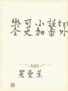 乐可小说txt全文加番外