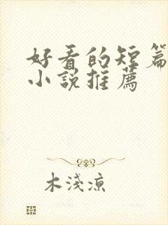 好看的短篇言情小说推荐