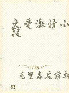 文爱激情小说片段封面