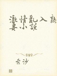 激情乱入熟妇人妻小说