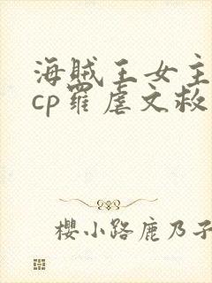 海贼王女主同人cp罗虐文救赎小说文