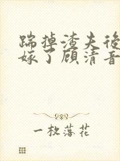 踹掉渣夫后她高嫁了顾清音全本阅读封面