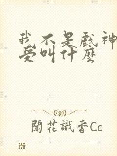 我不是戏神攻和受叫什么