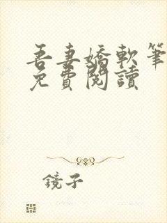 吾妻娇软笔趣阁免费阅读