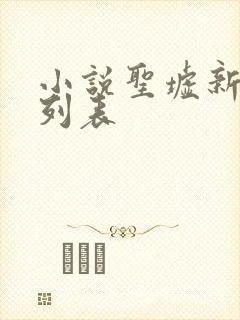 小说圣墟新章节列表封面