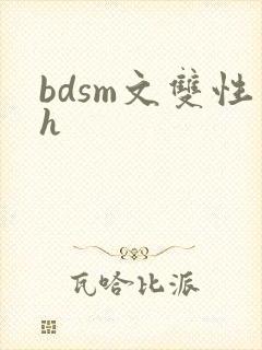 bdsm文双性h