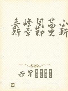 秦峰周茜小说最新章节更新时间