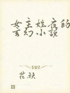 女主姓夜的穿越玄幻小说