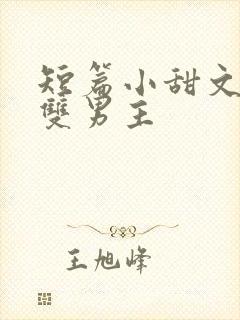 短篇小甜文推荐双男主