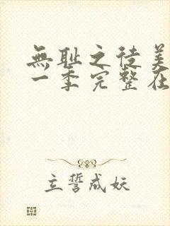 无耻之徒美版第一季完整在线观看