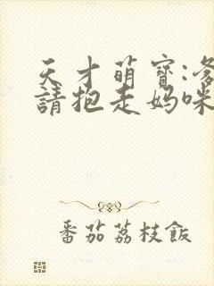 天才萌宝:爹地请抱走妈咪封面