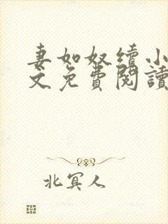 妻如奴续小说全文免费阅读