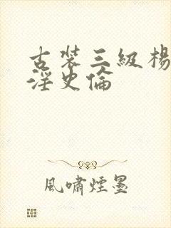 古装三级杨贵妃淫史伦封面