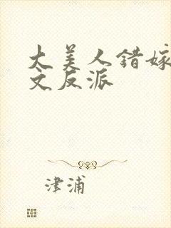 大美人错嫁年代文反派封面