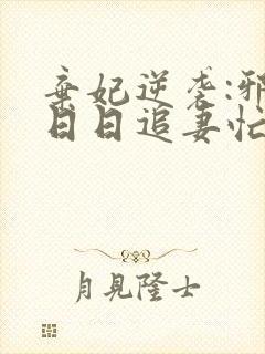 弃妃逆袭:邪王日日追妻忙免费阅读