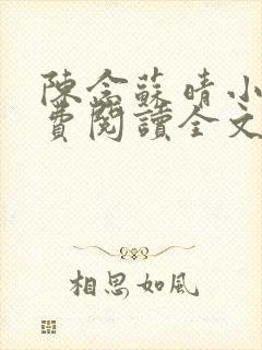 陈念苏晴小说免费阅读全文最新章节