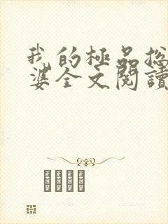 我的极品总裁老婆全文阅读