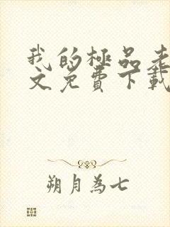 我的极品老婆全文免费下载封面