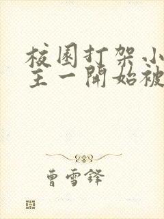 校园打架小说男主一开始被欺负