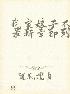 我家娘子不对劲最新章节列表免费封面