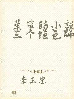 叶宁的小说我有三个绝色师父