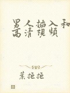 男人插入和高潮高清视频