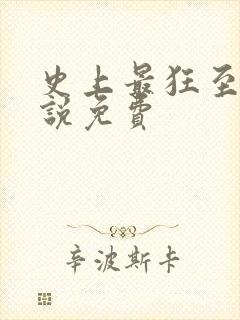 史上最狂至尊小说免费