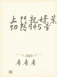 上门龙婿叶辰萧初然945章封面
