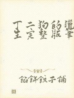 丁二狗的猎艳人生完整版笔趣阁