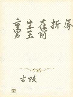 重生在折辱清冷男主前