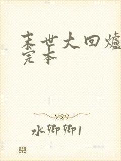 末世大回炉小说完本